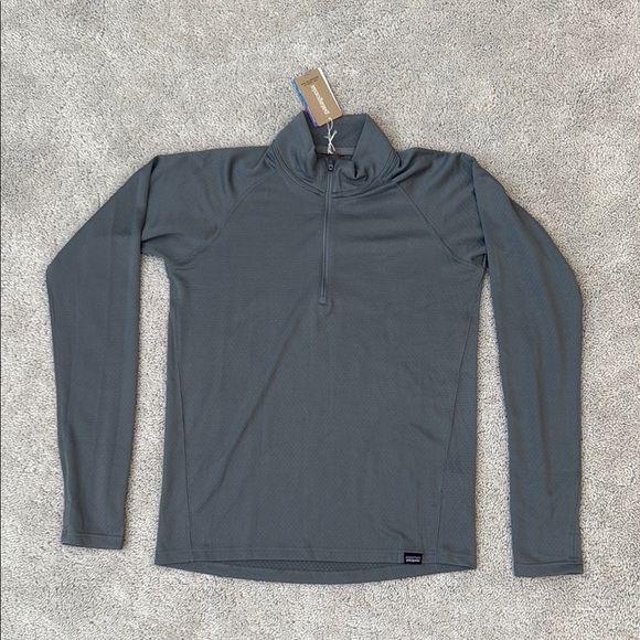 Kids’ Patagonia Capilene Midweight Zip-Neck | Size XXL (16-18) | Gray - Picture 2 of 5